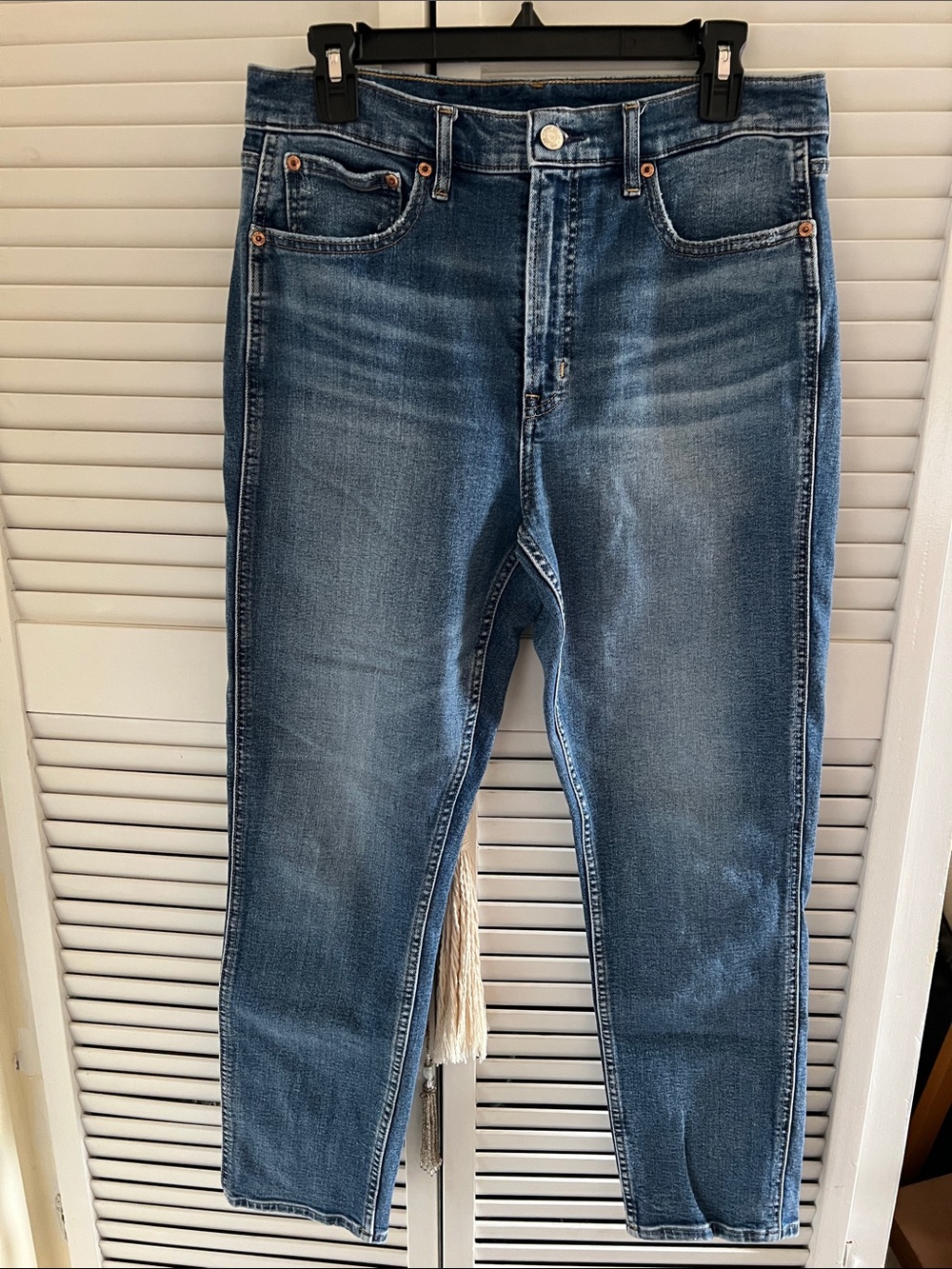 ✨GAP vintage slim high rise 31 long jeans✨